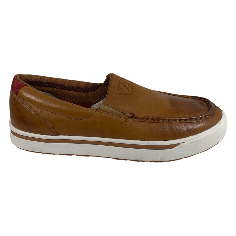 Twisted X Women's Burnished Leather Slip-On Shoes - Size 9.5